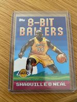 Topps 8-BIT BALLERS Shaquille O'Neal Karte