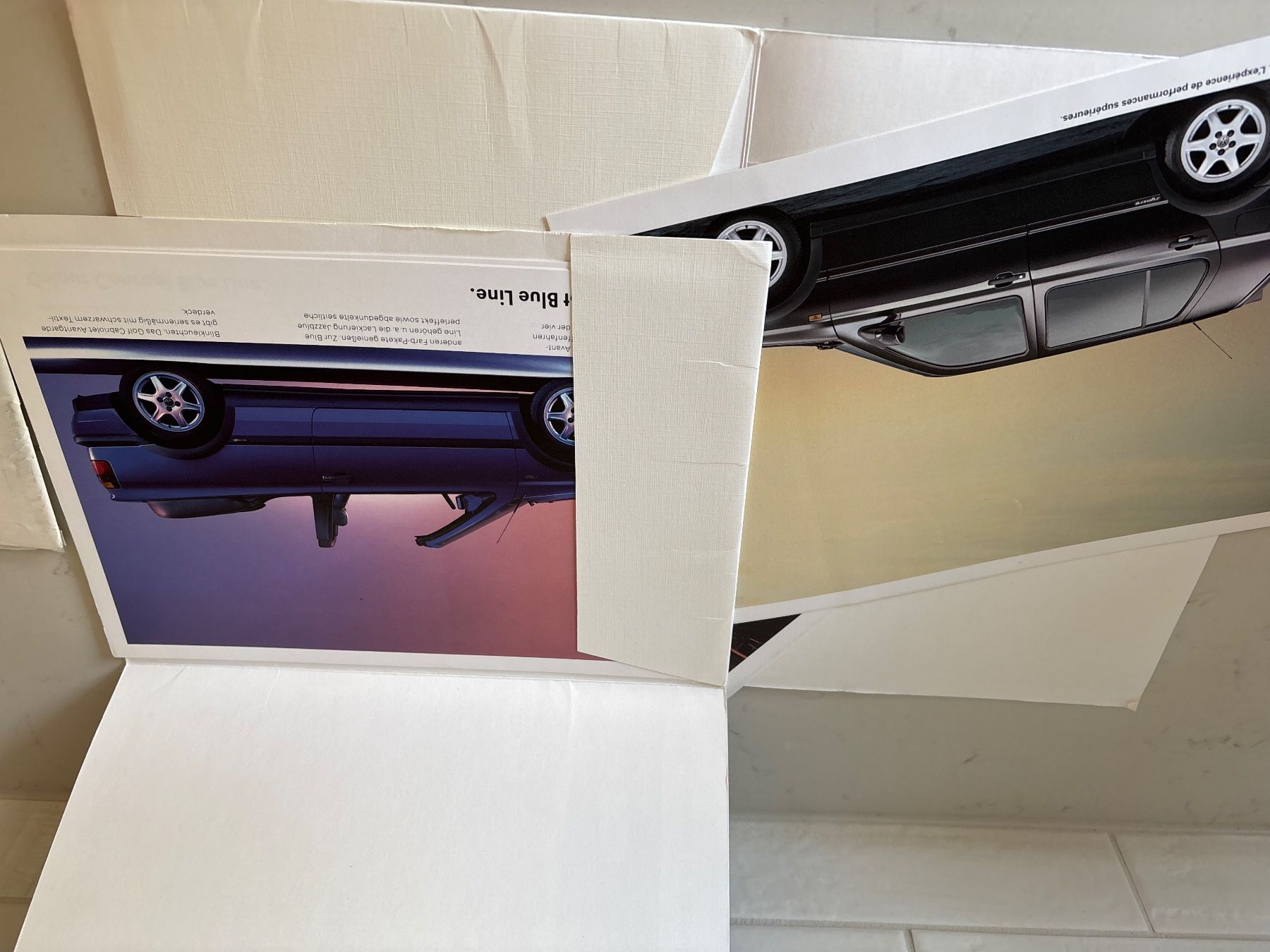 VW Dokumente: Brochures Volkswagen année 90 – Gebraucht aus Gollion von Hampton 3