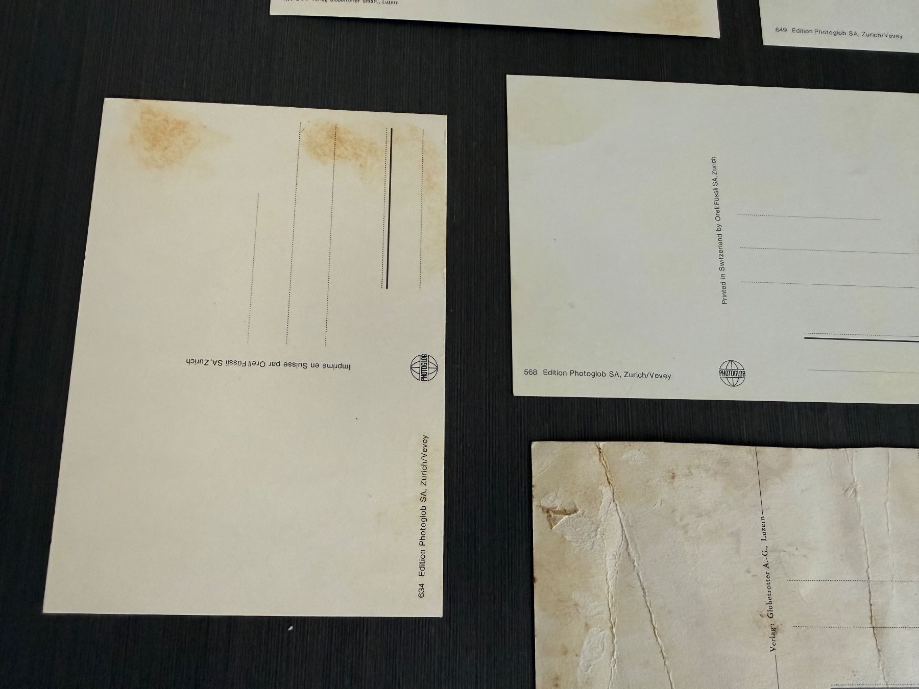 Cartoline postali: 8 Jux Postkarten Schweizer Armee – Difettoso da Brütten venduto da Hst1 6
