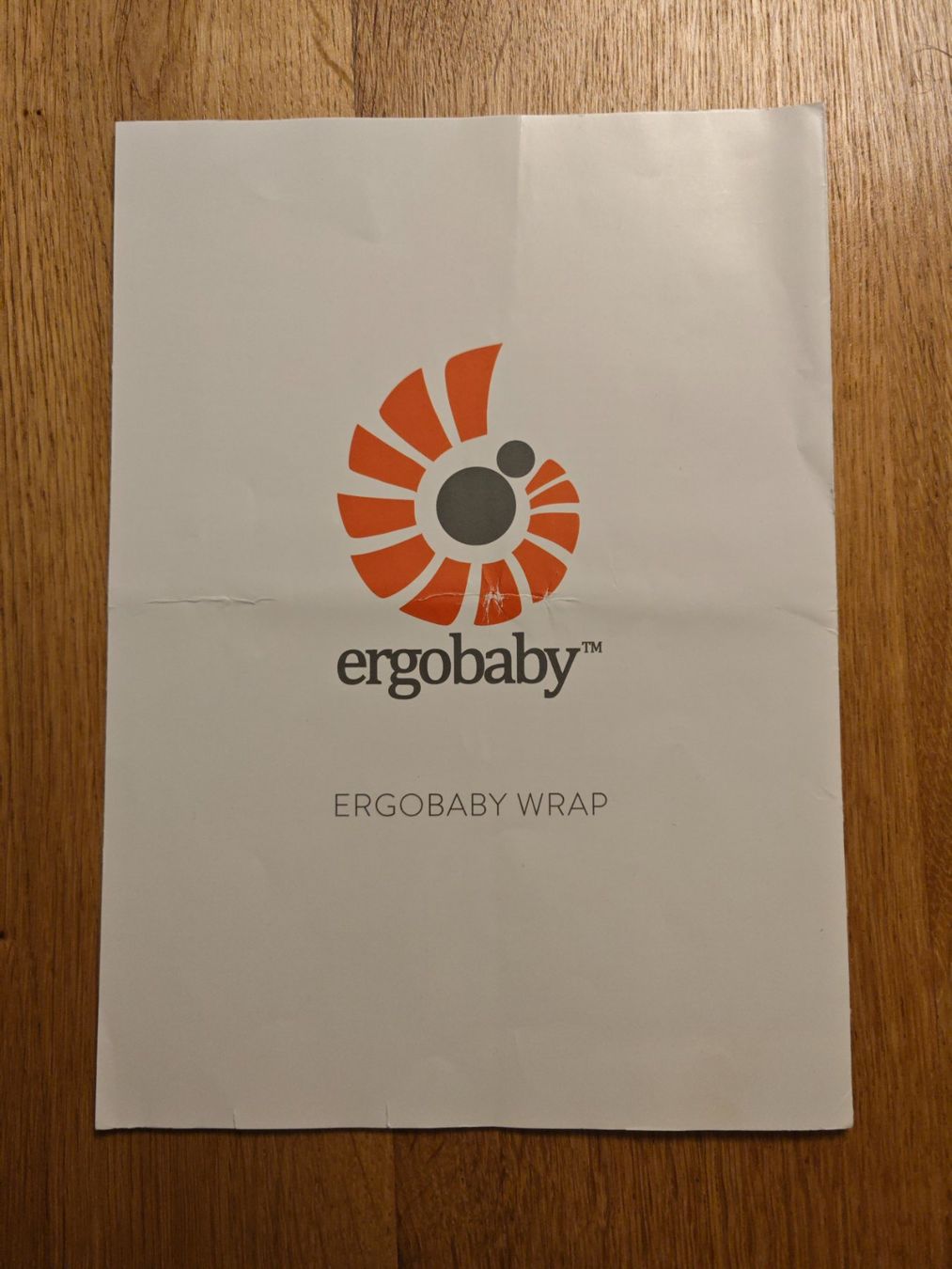 Ergobaby Marsupi portabebè: Ergobaby elastisches Tragetuch, Braun/Schwarz, Modell Wrap – Usato da St. Gallen venduto da nicolu 2