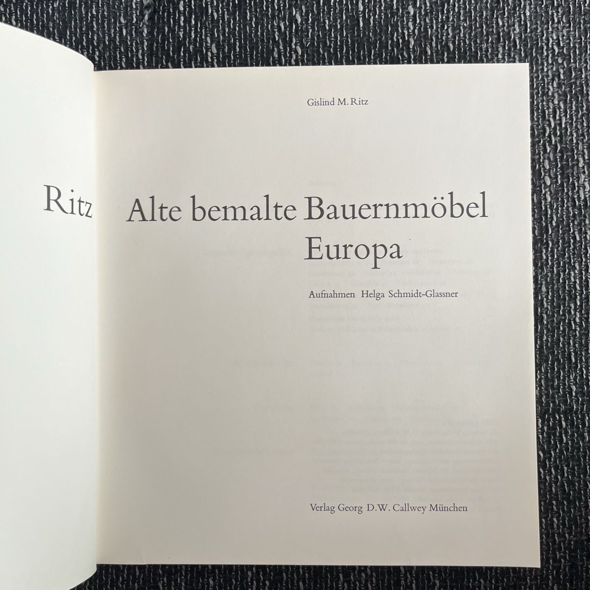 Libri: Alte bemalte Bauernmöbel Europa – Usato da Schwyz venduto da rs-trend