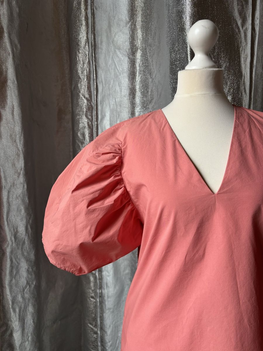 Camicette: ADOLFO DOMINGUEZ Bluse Puffärmel Lachs Gr. 36 – Usato da Ottoberg venduto da toomanydresses 1