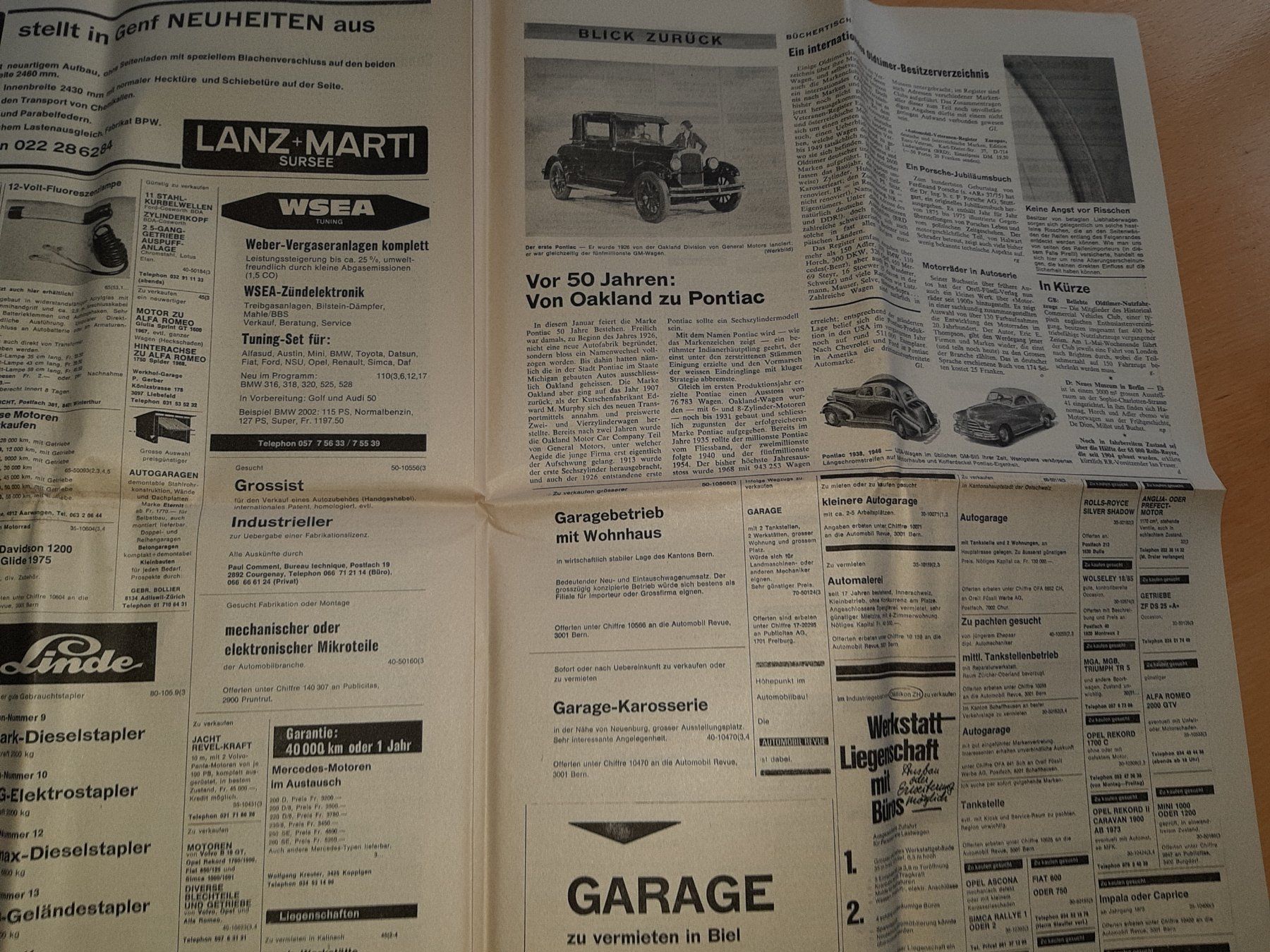 Zeitschriften & Magazine: Oldtimer Magazin "Automobil Revue" 1976 – Gebraucht aus Rotkreuz von nigal 2