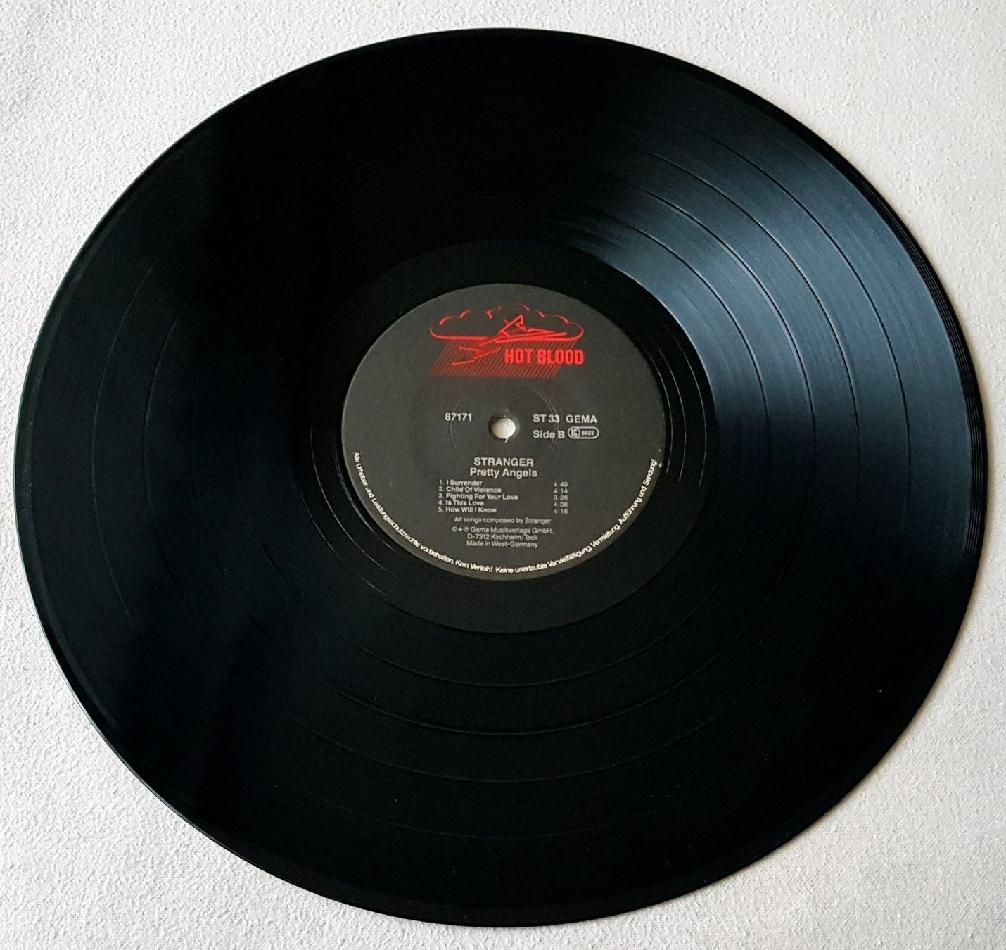 Dischi in vinile: Stranger – Pretty Angels - LP - 1990 - First Press – Usato da Uster venduto da Zardodel 3