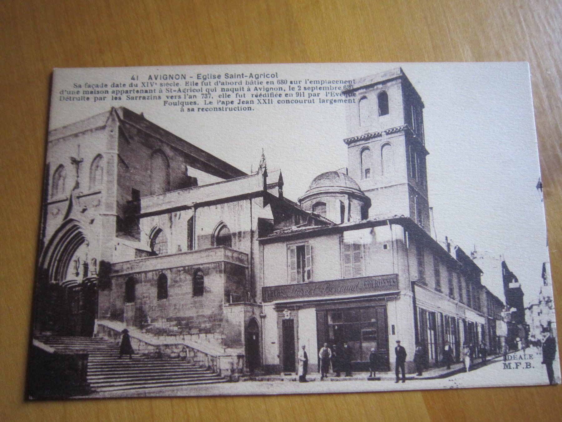 Cartoline postali: Antike Postkarte AVIGNON – Usato da Gordola venduto da Polentaefung