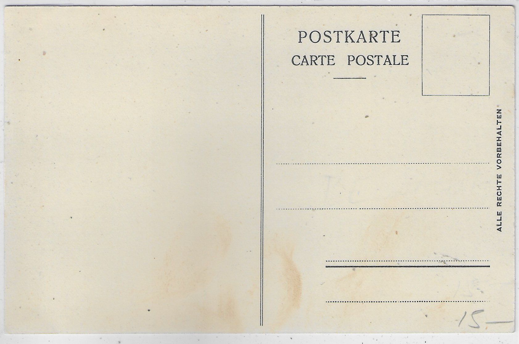 Cartoline postali: Landkarte Kanton Bern - Litho – Usato da Ettingen venduto da Kartenplanet 1