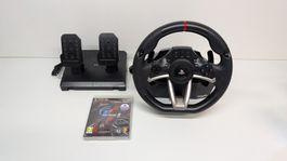 HORI Racing Wheel PS3/PS4 inkl. Gran Turismo 5