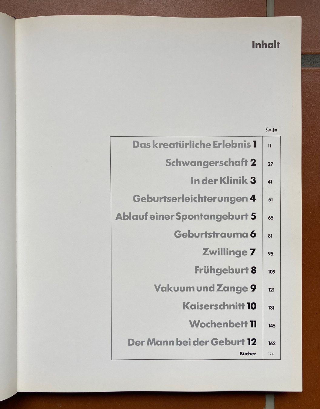 Bücher: Geburt – Gebraucht aus Orselina von Vrenegonde 5