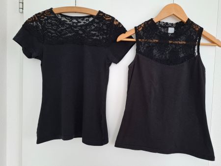 Set Top / Shirt schwarz Gr. XS von Zebra