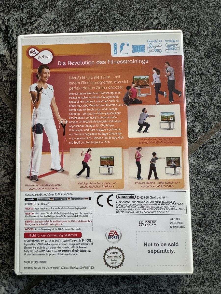 Nintendo Giochi: EA Sports Active Personal Trainer Wii – Usato da Turgi venduto da Nicci007 2