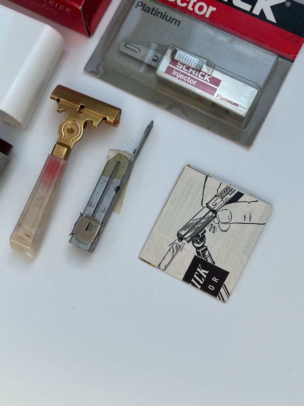 Rasoi & Lamette da barba: Eversharp Schick Twinjector NOS Rasierhobel – Nuovo (secondo la descrizione) da Würenlos venduto da padcall 3