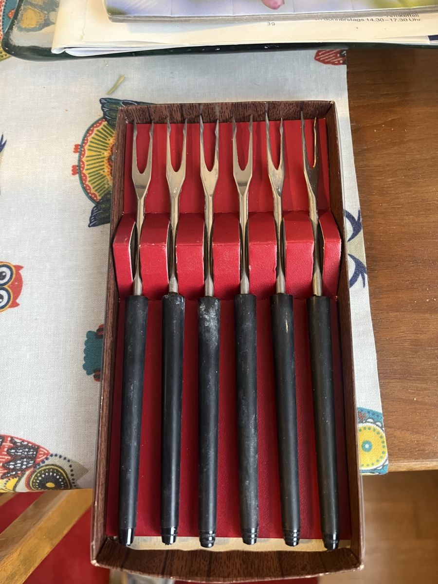 Couverts: Box Löffel, Gabel, Fonduegabeln – D'occasion à Zufikon par gia_ld5b 2