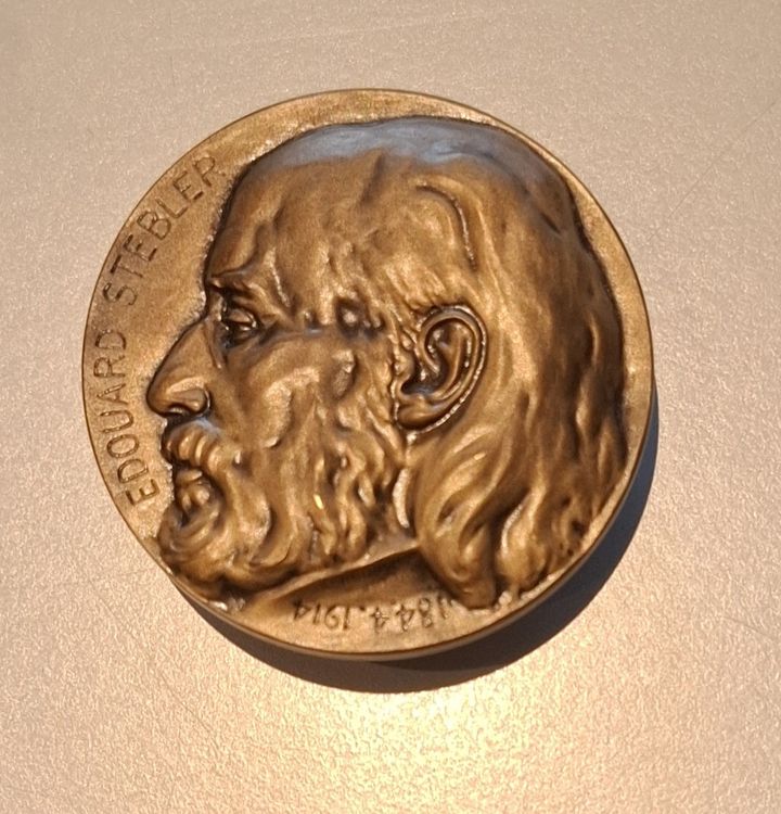 Médaille Edouard Stebler 1854-1914 1
