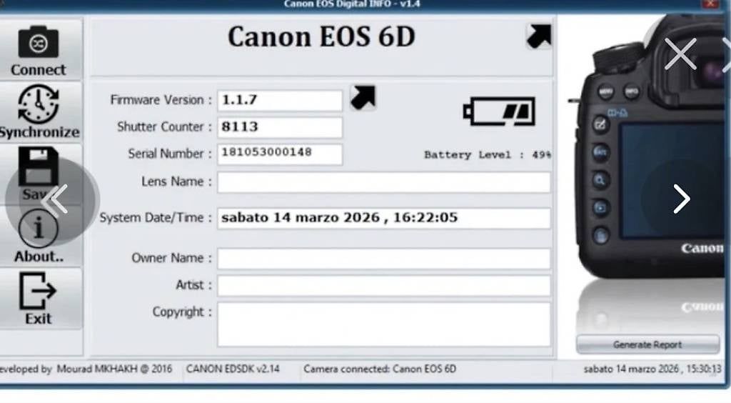 Fotocamera: Canon eos 6d classic con 8000 scatti  – Usato da Bellinzona venduto da ste_vx9y 3