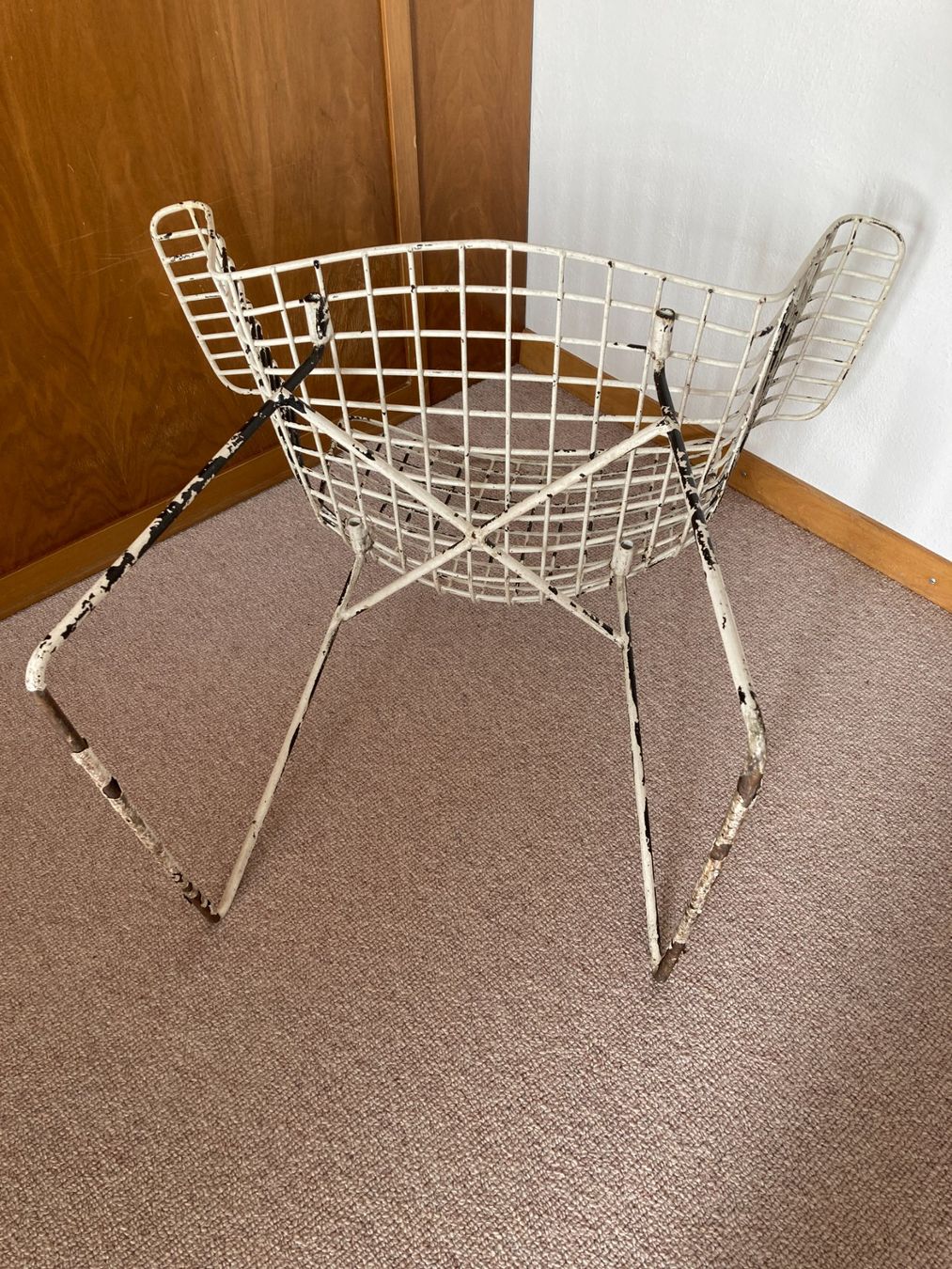 Sessel: Designer Drahtsessel – Gebraucht aus Wil SG von Pin05 3