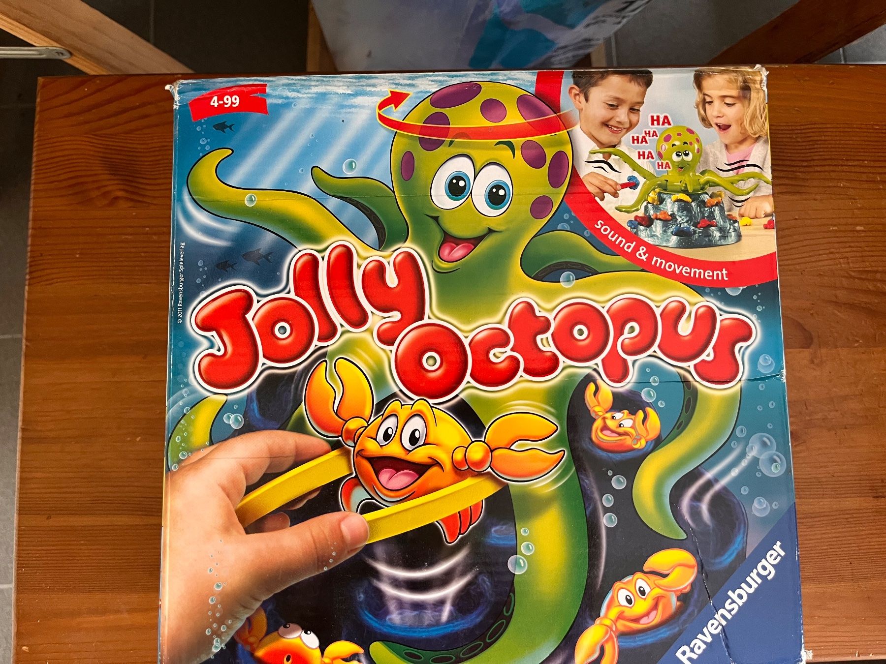 Giochi: Gioco Jolly Octopus Ravensburger con suono e movimento – Usato da Bassins venduto da mar_m22f