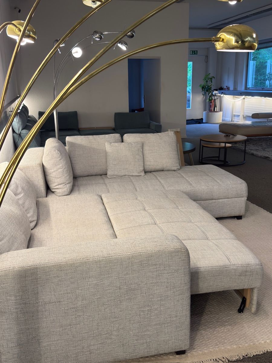 Divani: Ecksofa Hellgrau mit BettFunktion – Usato da Fehraltorf venduto da Sofalab.swiss 6