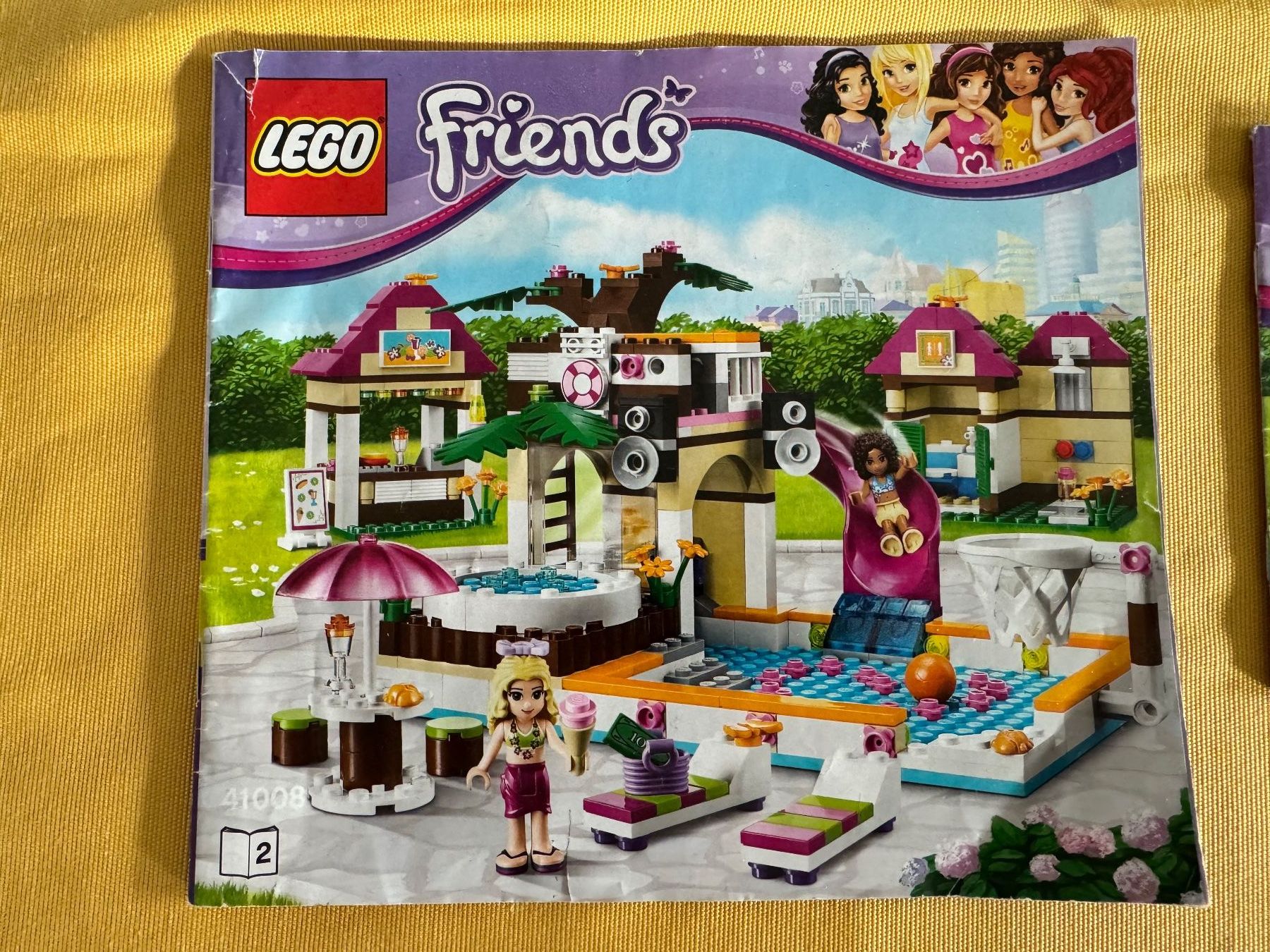 Lego Kit di costruzioni: Lego Friends Poolparty 41008 Set – Usato da Kloten venduto da Mak10auto