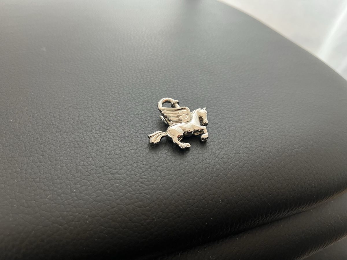 Hermès Portachiavi: Hermès Cadena Pégase 1993 Vintage Pegasus silber – Usato da Zürich venduto da emi_m9h6 3