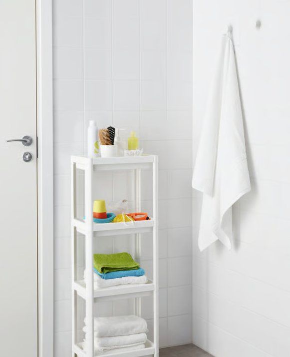 Ikea Scaffali: IKEA weisses Regal fur Badezimmer – Nuovo (secondo la descrizione) da Zürich venduto da aygo_a