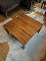 Team 7 Beistell-/ Couchtisch Nussbaum massiv Design