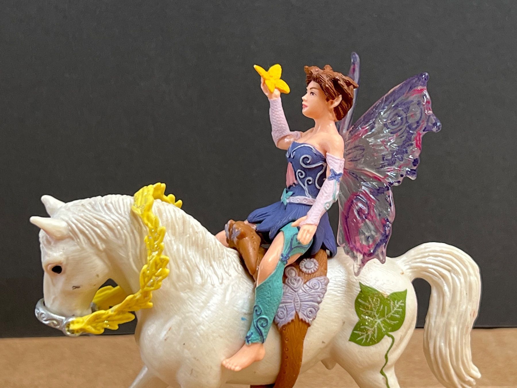 Schleich Statuette: Schleich Elfenreitset Limeya Bayala – Usato da Ennetbaden venduto da mapa05 1