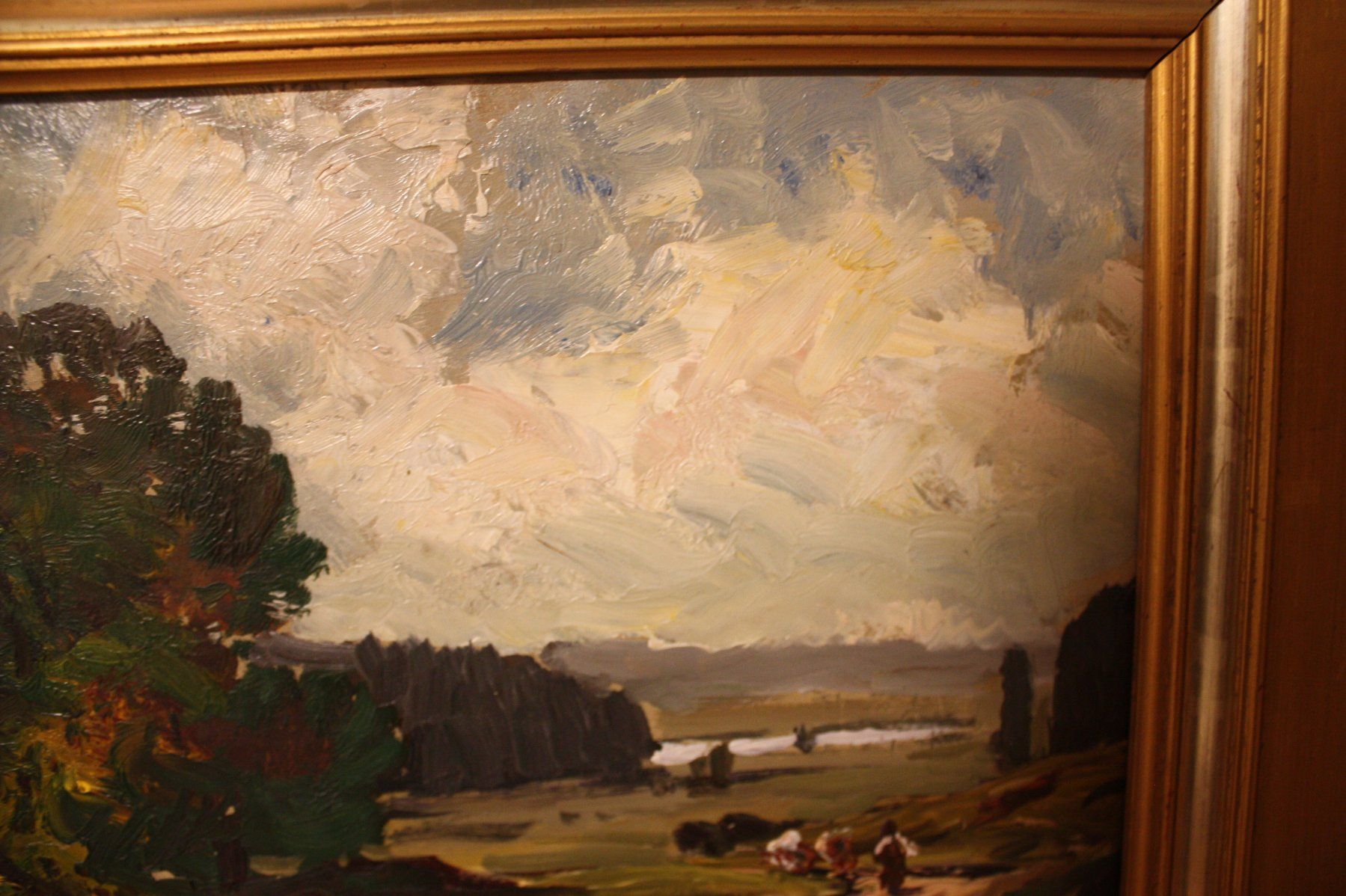 Gemälde: Otto Gampert Landschaft – Gebraucht aus Altstätten SG von sulim 4