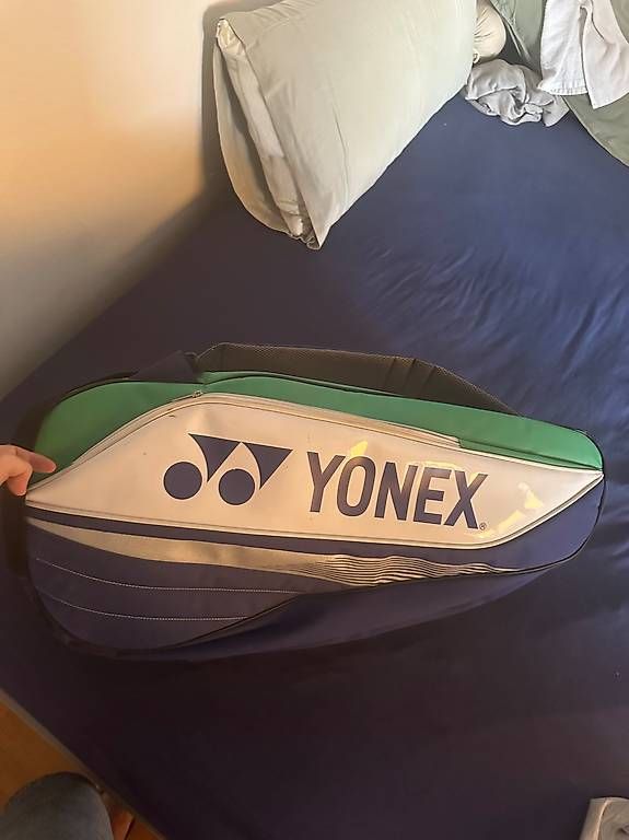 Yonex Borse: Sac de sport YONEX bleu blanc vert – Usato da La Tour-de-Peilz venduto da dam_x89d 3