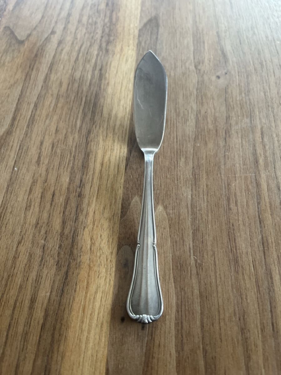 Posate: Buttermesser, Top Zustand in silber – Usato da Wattenwil venduto da bara55