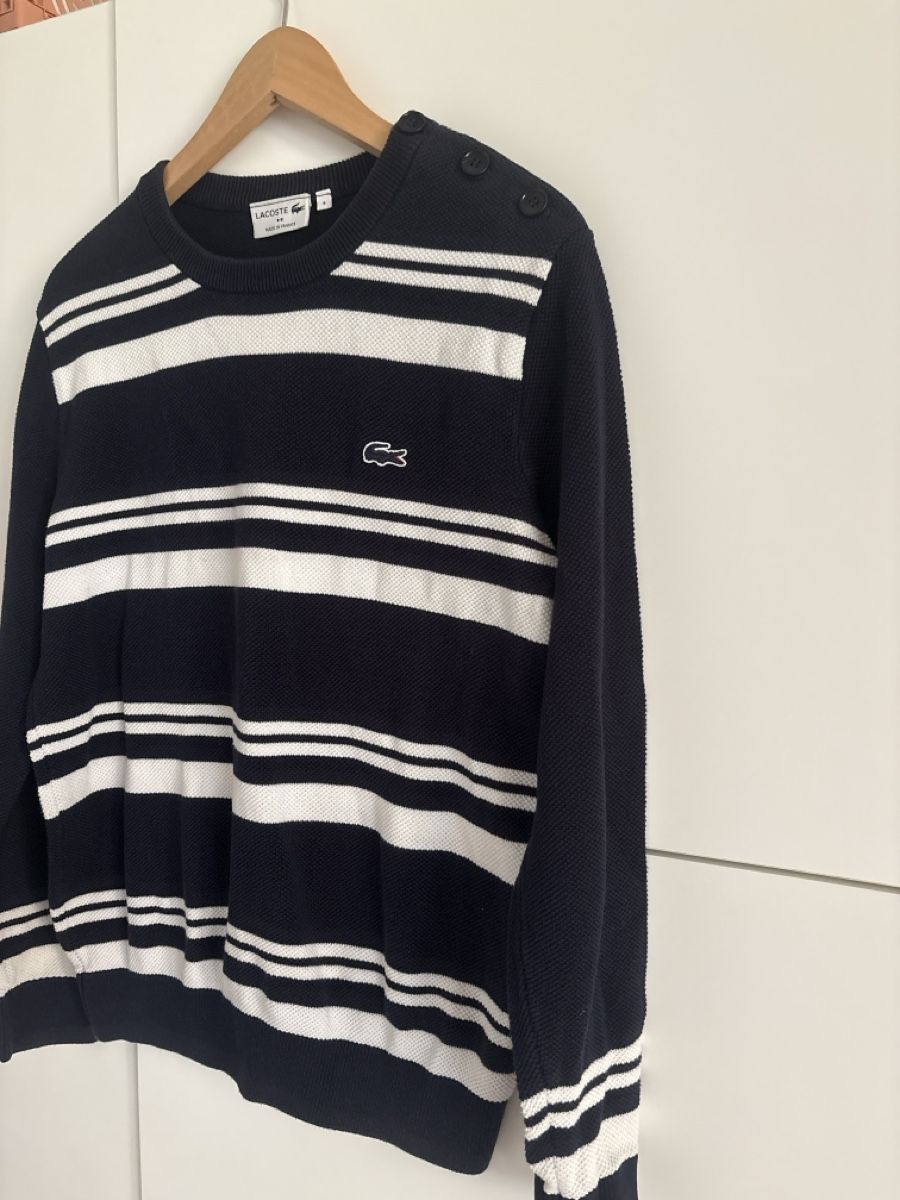 Lacoste Pullover & Sweatshirts: Pull Lacoste rayé bleu blanc taille S  – Neu (gemäss Beschreibung) aus Pully von kaba07 2