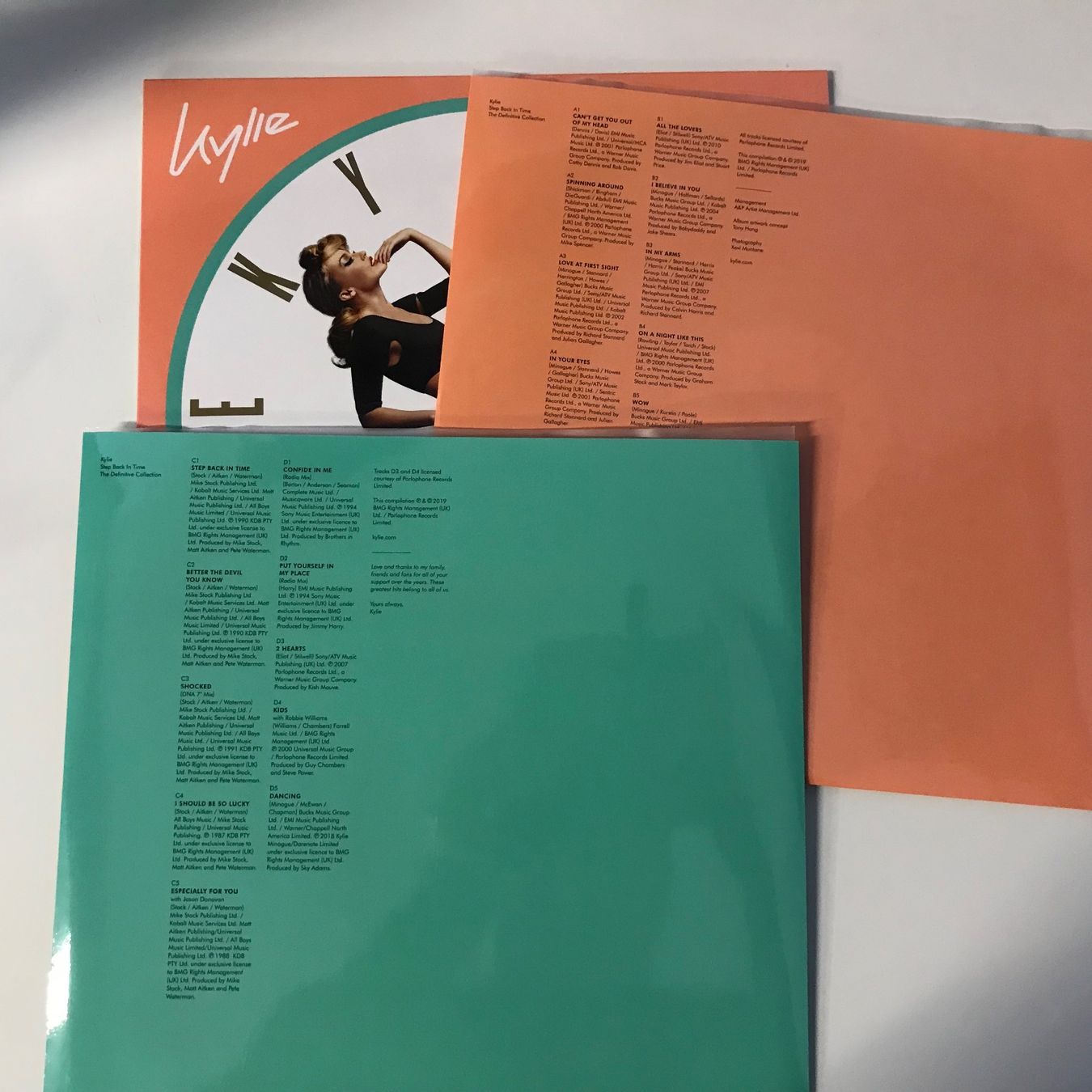 Dischi in vinile: Kylie Minogue - Step Back In Time – Usato da Aesch BL venduto da BlueMusicRecords 2