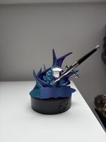 Airbrush Halterung Oktopus style neu