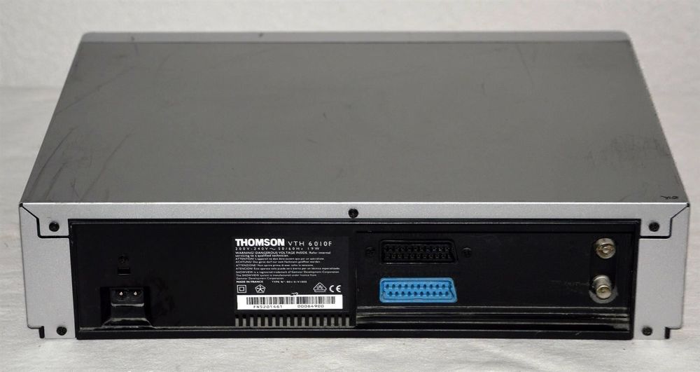 Videorecorder VHS Thomson VTH 6125F magnétoscope (Gebraucht) in