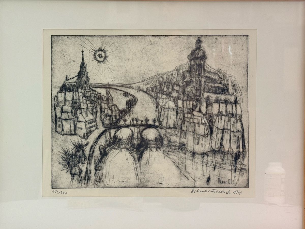 Grafiken & Lithographien: Hilmar Friedrich - Radierung  – Gebraucht aus Solothurn von NUVICO 2