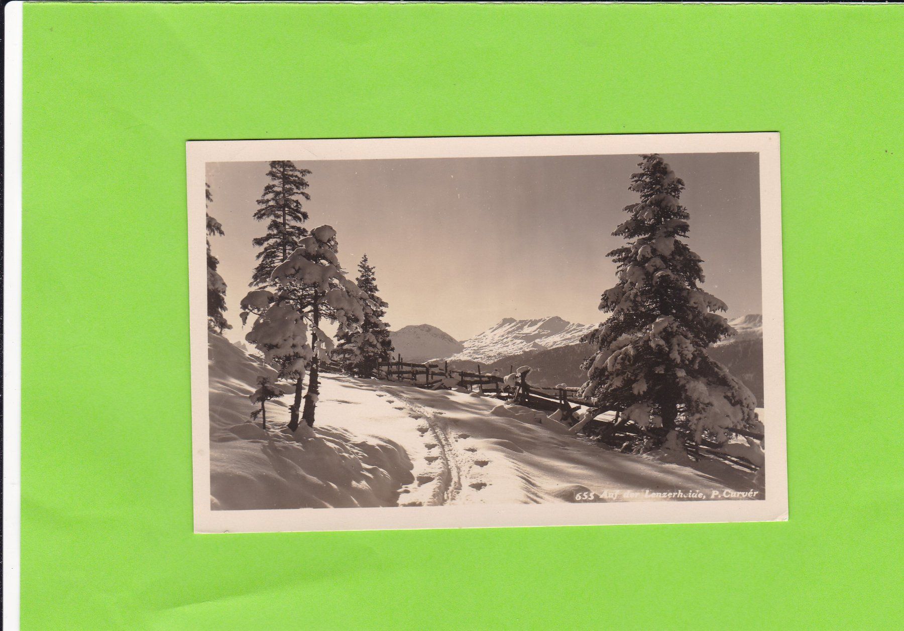Cartes postales: Auf der Lenzerheide – D'occasion à St. Peterzell par neckertal