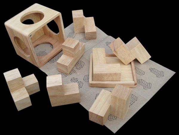 Puzzle: Würfel-Puzzle aus Holz – Nuovo e nell'imballaggio originale da Niederbipp venduto da A_d_i