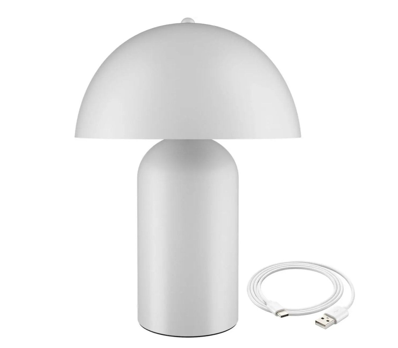 Lampade: Akku-Tischlampe Kade weiss – Nuovo e nell'imballaggio originale da Steinhausen venduto da Retourenprofis