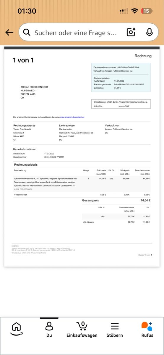 Enregistreurs: AI Translator  – Neuf (Voir description) à Büsserach par Cabstardwarf3 8