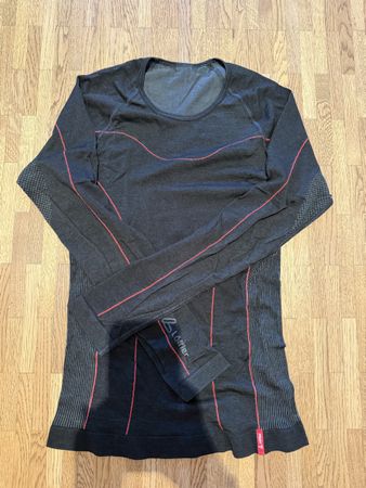 Löffler Funktionsshirt Langarm Anthrazit, Grösse 36/38