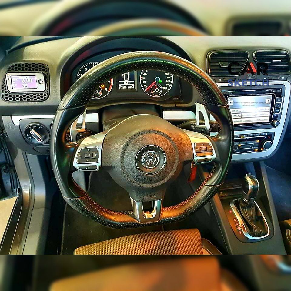 Volkswagen Tutti pezzi di ricambio auto: VW Scirocco iBoost Lüftungsdüsen-Pod – Nuovo e nell'imballaggio originale da Dietikon venduto da CarSketch 4