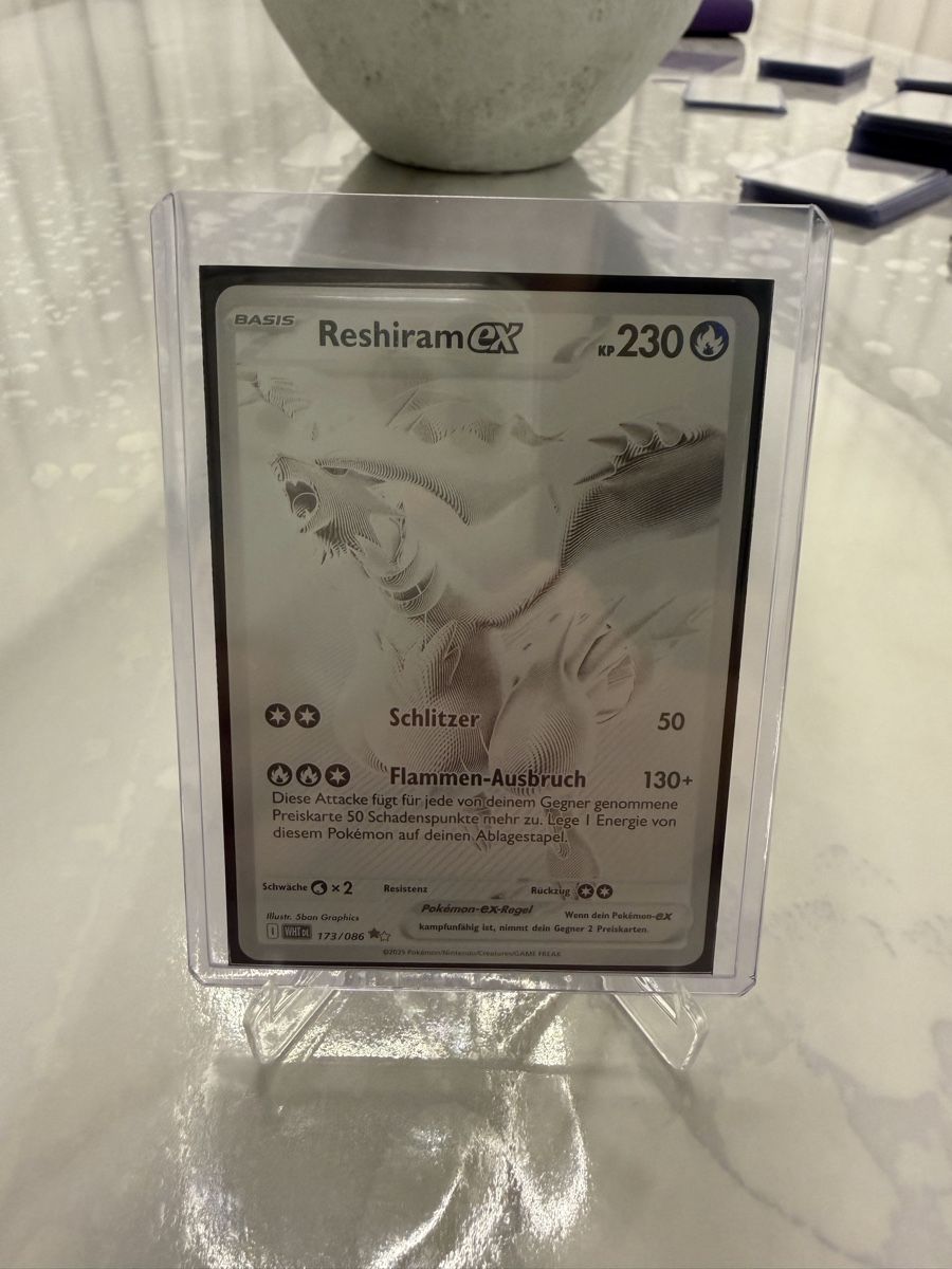 Pokémon Carte collezionabili: Reshiram EX  – Usato da Spreitenbach venduto da lir_qj52
