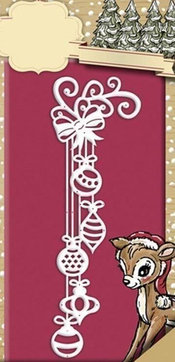 Sciablone: WEIHNACHTEN ANHÄNGER STANZSCHABLONE – Nuovo e nell'imballaggio originale da Affoltern am Albis venduto da scrapbooking