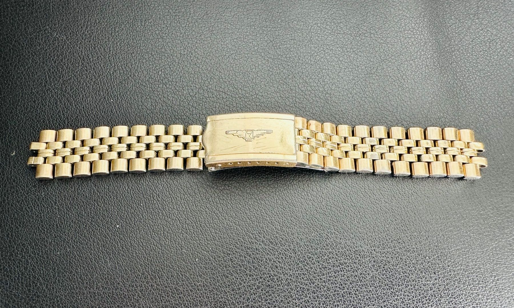 Tissot Uhren: LONGINES - BRACELET PLAQUÉ OR 17 mm AVEC BOUCLE ORIGINALE – Gebraucht aus Conthey von advisia