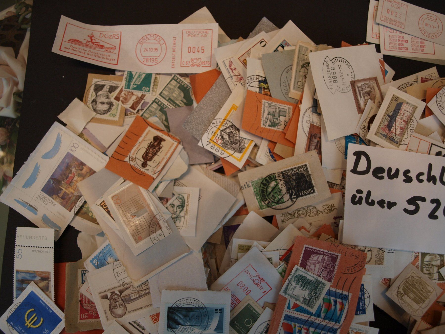 Alle Briefmarken: 520 Gramm  Marken Deutschland  Gebraucht – Gebraucht aus Aarau von Marcele0 1