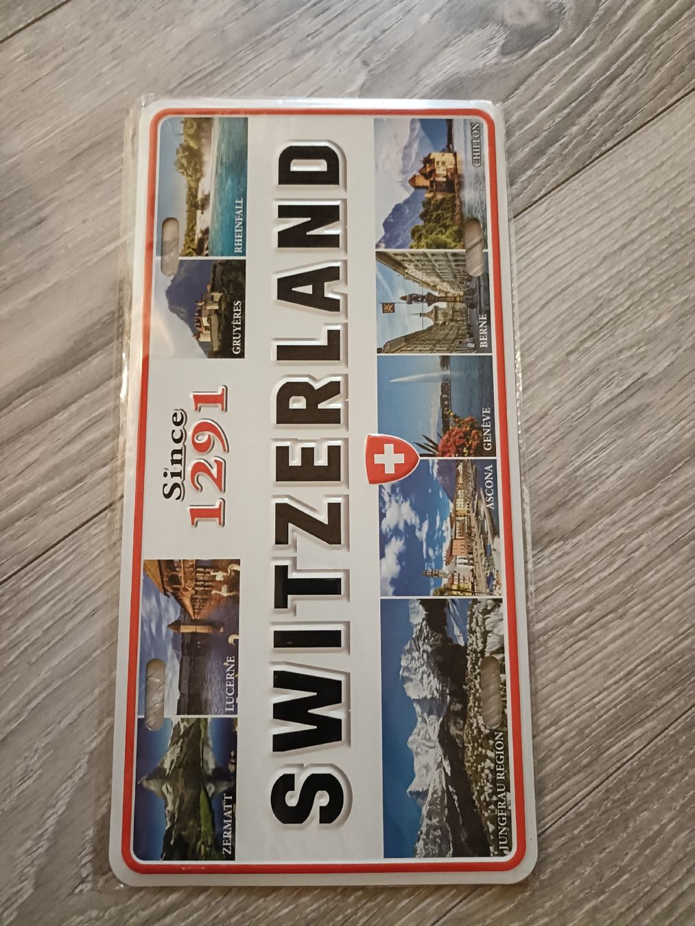 Magnets: targhetta Switzerland – Neuf avec emballage d'origine à Lostallo par cha_lx5j