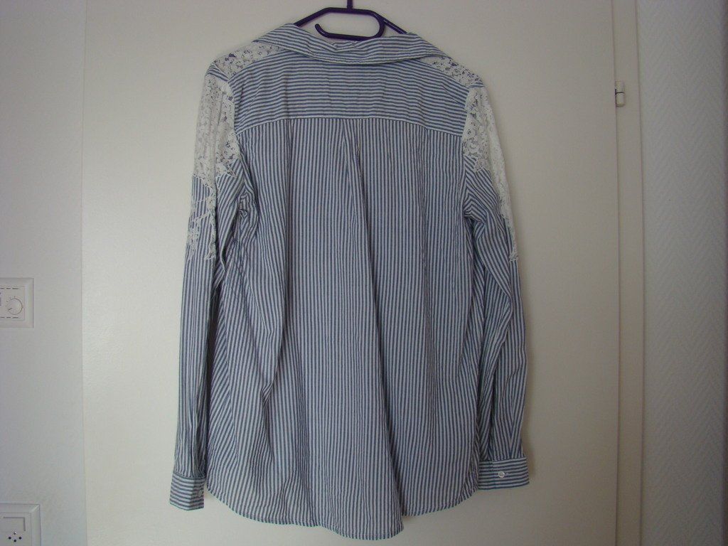 Promod Camicette: chemisier (dentelle) – Nuovo e nell'imballaggio originale da Lussery-Villars venduto da pousinete02 7