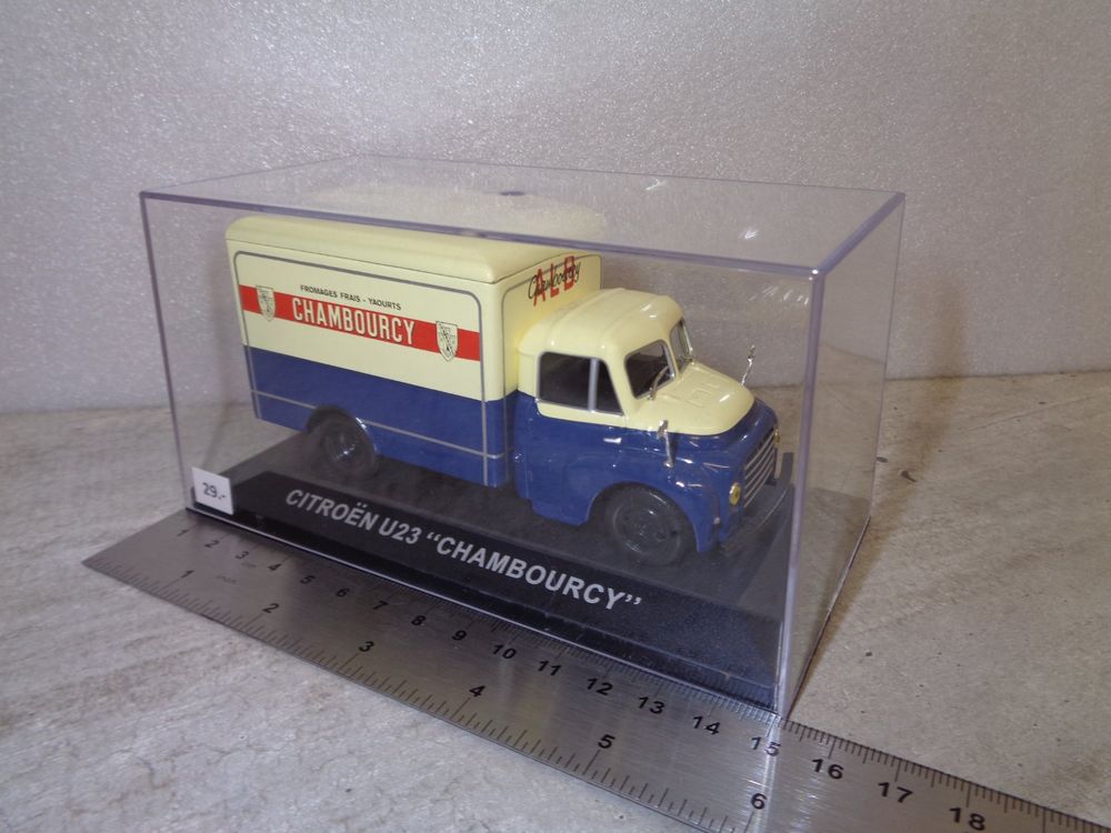 Camion Citroën 350N IXO 1/43 – Jeu Des Places, Jaune, Collection COFRADIS COF066
