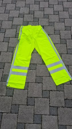 🔥Regenhose / PWG / Gelb mit Streifen / NEU / Gr. XXL🔥