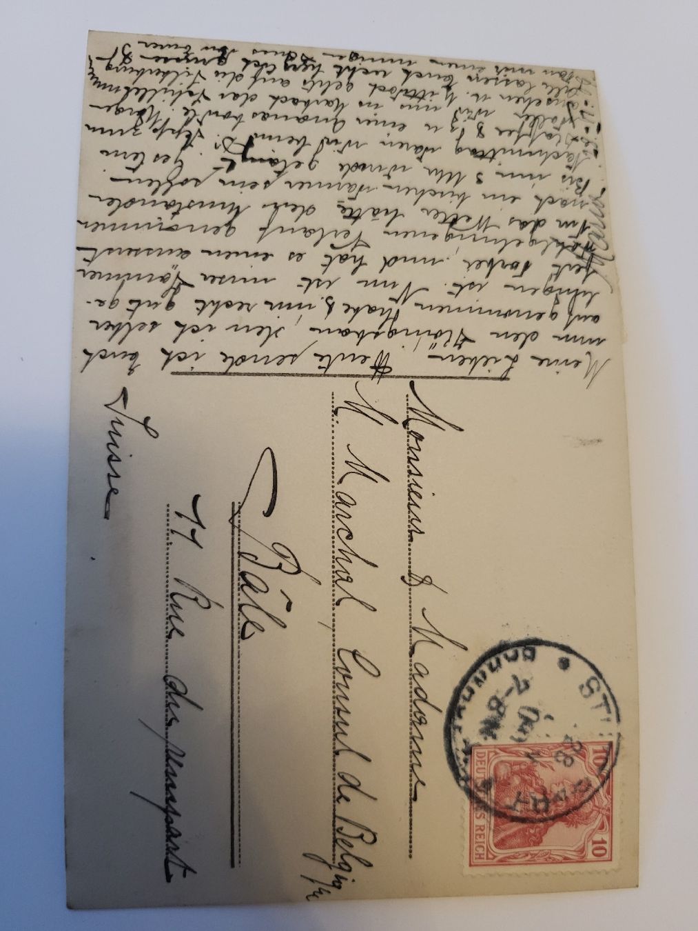 Cartes postales: Alte Ansichtskarte Stuttgart  Strassenbahn  – D'occasion à nunningen par mic_88k2 3