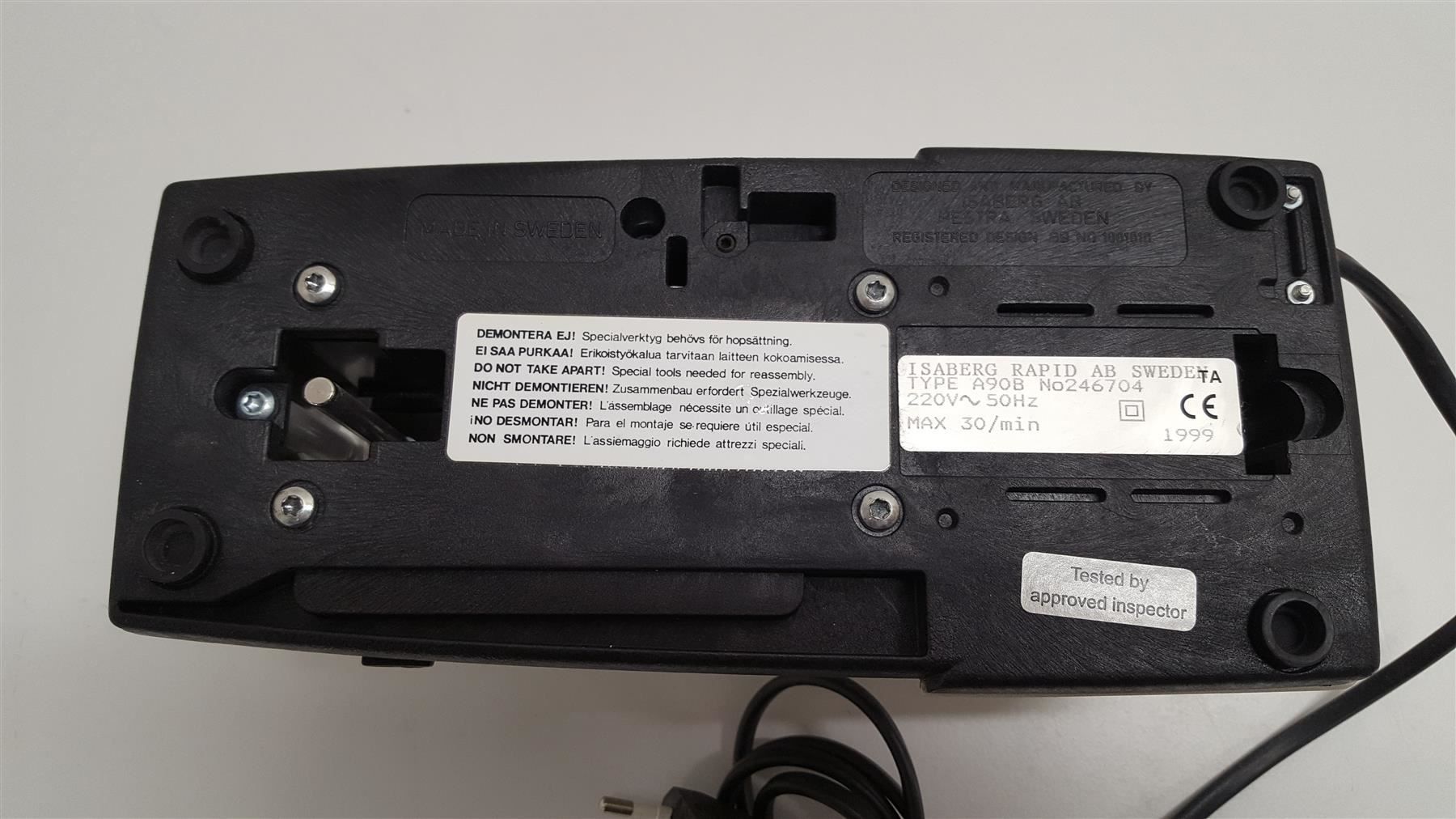 Macchine rilegatrici: Isaberg Rapid  90 Electric Bostitch – Usato da Niederdorf venduto da LeptonAG_Labor 3